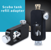 01 Respiratory cylinder rotary connector, scuba cylinder bag protective back bag cylinder link valve pressure relief valve scuba diving equipment