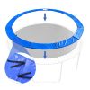 14ft Trampoline Pad Blue /14mm Foam