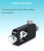 01 Respiratory cylinder rotary connector, scuba cylinder bag protective back bag cylinder link valve pressure relief valve scuba diving equipment