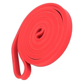 Resistance Loop Band Heavy Duty Pull up Assistance Band- Hard Rock Health (Color: Red)