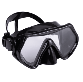 diving glasses.  snorksubmersible mask adult size dry pipe anti-fog, diving sports protector 230g Tempered Glasses (PSBCP0090-BLACK: PSBCP0090-BLACK)